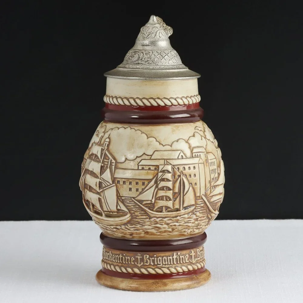 Vintage 1977 Avon Nautical Beer Stein